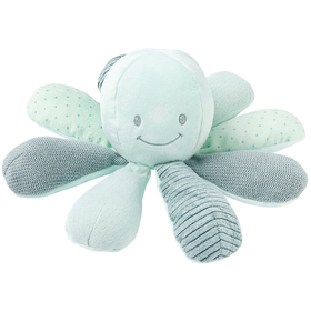 Игрушка мягкая Nattou Soft toy Lapidou Activity Octopus Осьминог green 879712